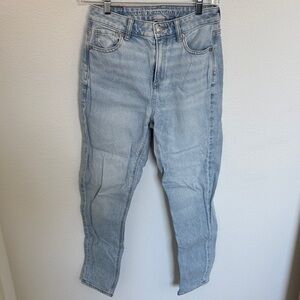 American Eagle Outfitters Light Blue Mom Jeans